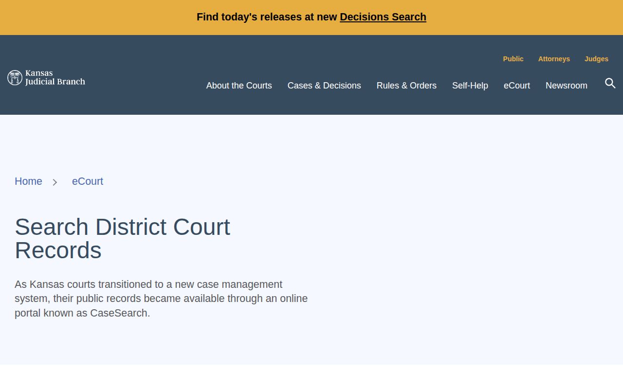 Shawnee County Juvenile Detention Center release court access limits